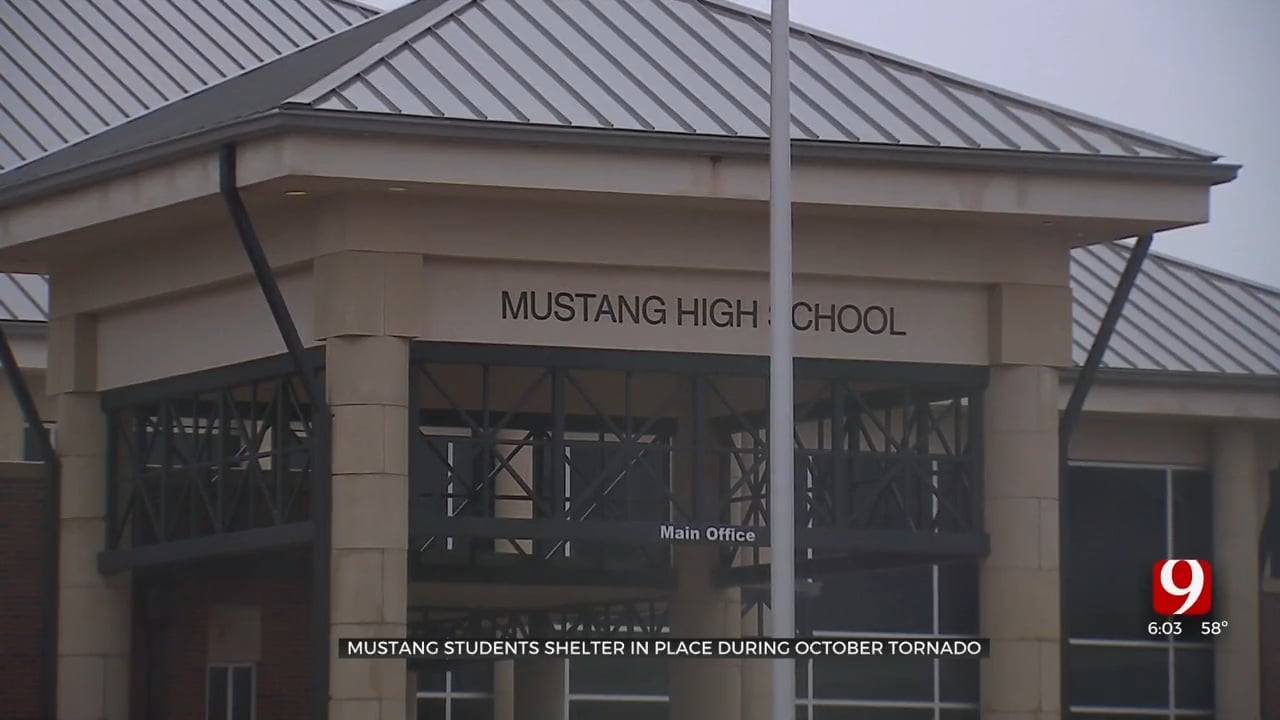 Mustang High Shelters In Place During Storm, Parents Happy With Quick Action 