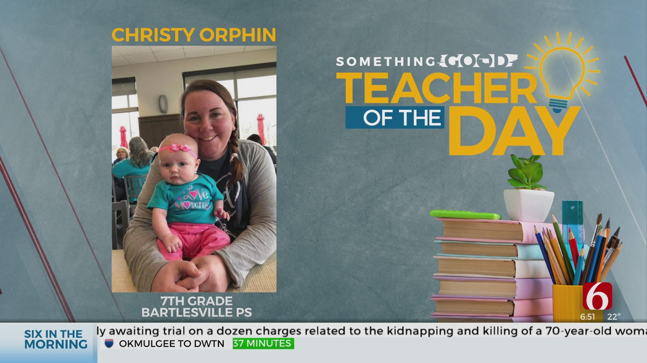 Teacher Of The Day: Christy Orphin