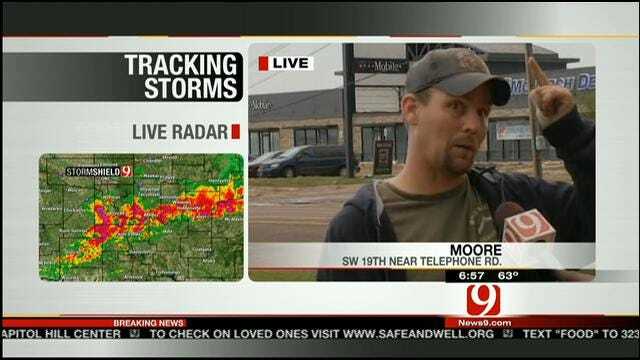 Resident In Destroyed Moore Neighborhood Talks About Destruction