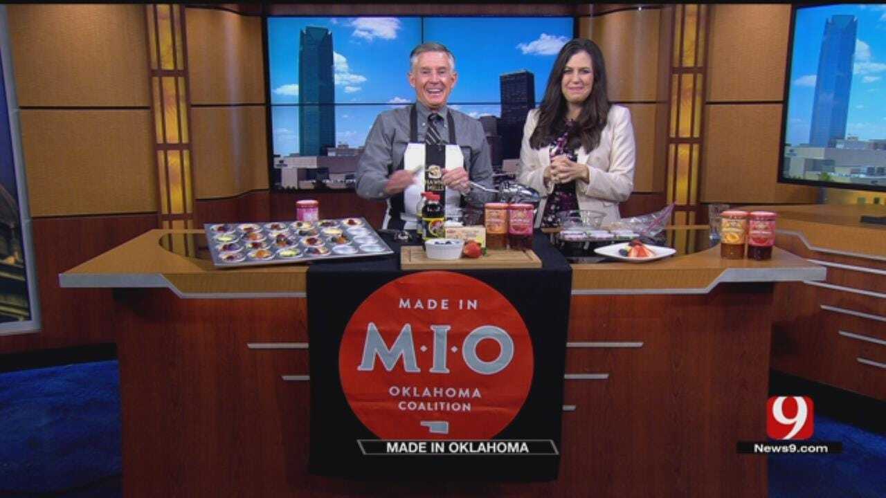 Made In Oklahoma: Mini Jam Cheesecakes