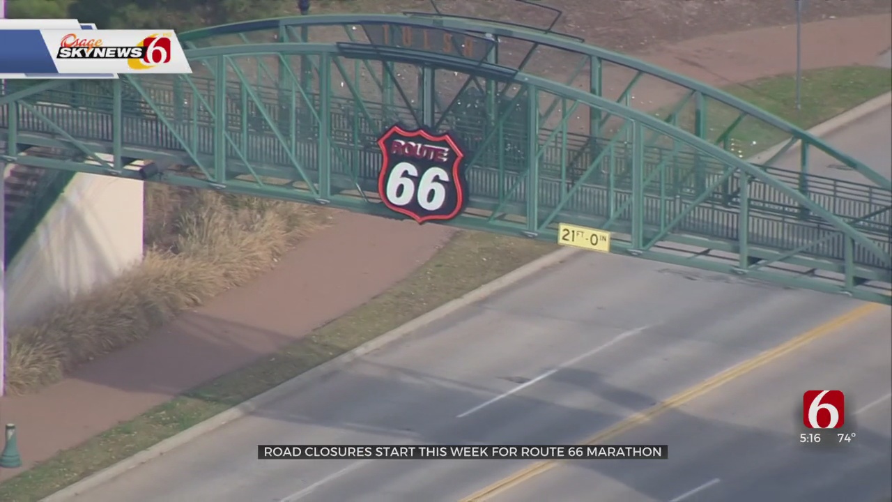 Road Closures Start This Week For Route 66 Marathon