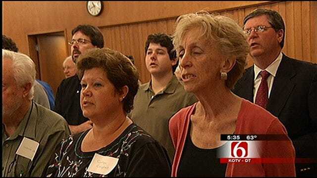 One Year After Tornado Rips Apart Tulsa Church, Members Rejoicing