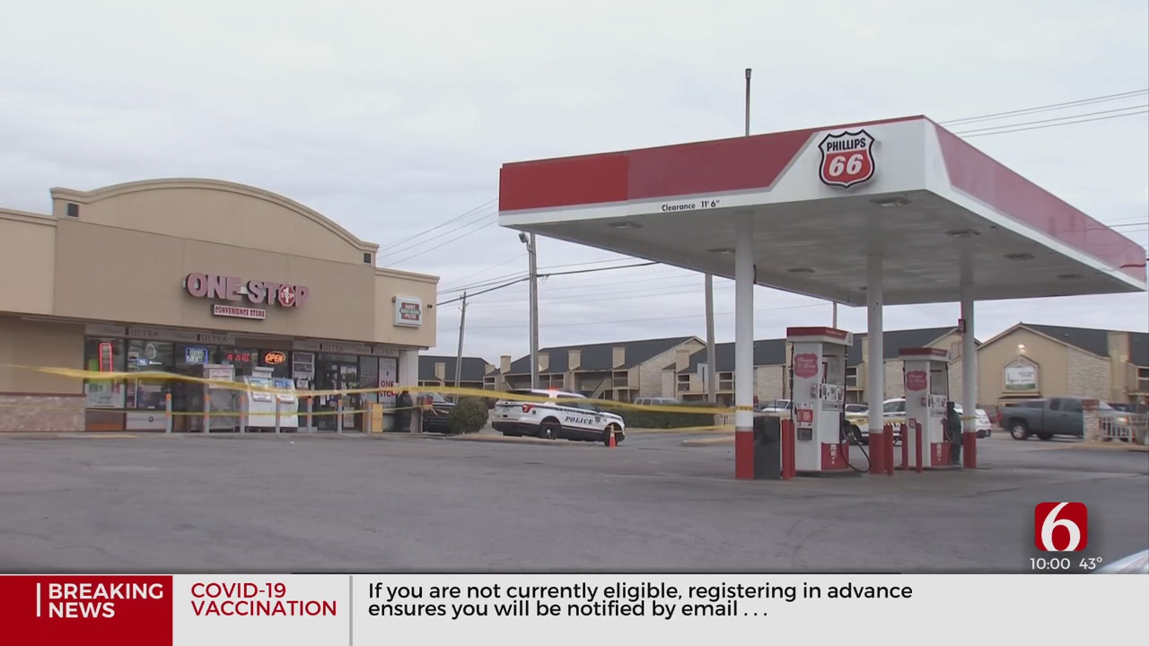 Search For Suspect Continues After Shooting At Convenience Store