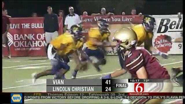 Vian Pulls Away Late To Drop Lincoln Christian