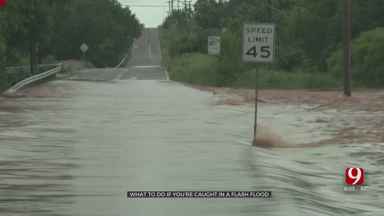 'Just Don't Do It': OKCFD Warns Against Driving In Floodwaters