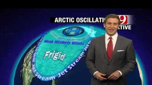 News 9 Meteorologist Nick Bender Examines Arctic Air Heading Our Way