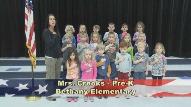 Mrs. Crooks’ Pre-K Class At Bethany Elementary School