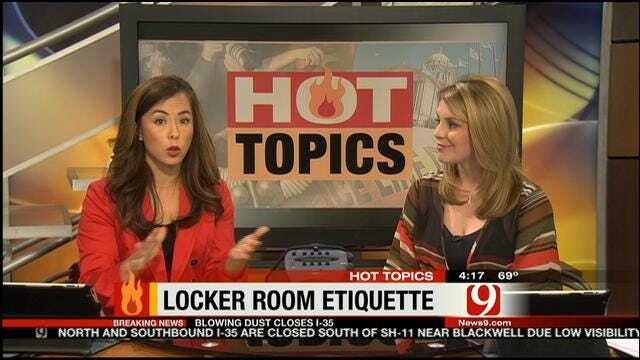 Hot Topics: Locker Room Etiquette