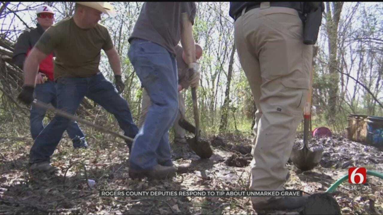Rogers County Deputies Get Tip About Possible Unmarked Grave