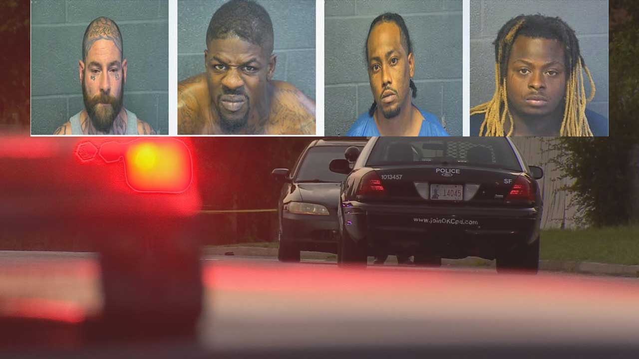 4 Men Arrested After Rolling Shootout In Del City Over The Weekend