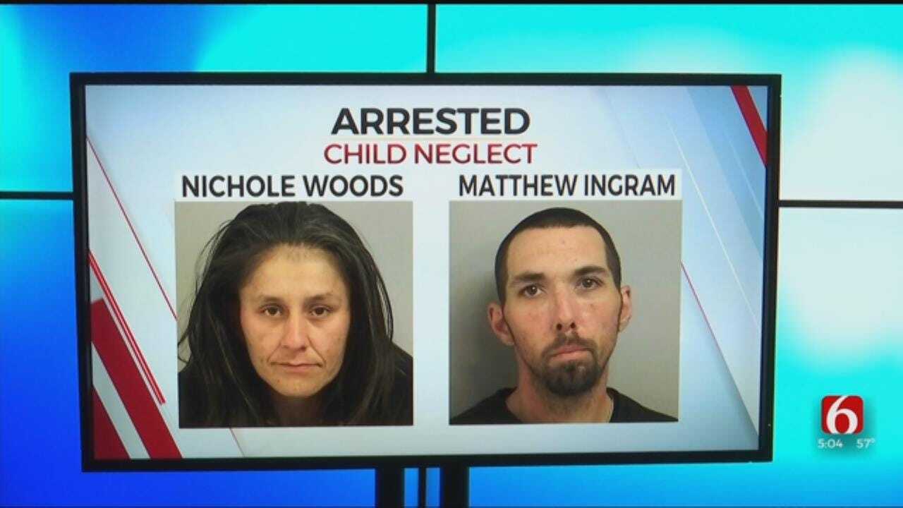 Tulsa Mother, Boyfriend Charged With Child Neglect