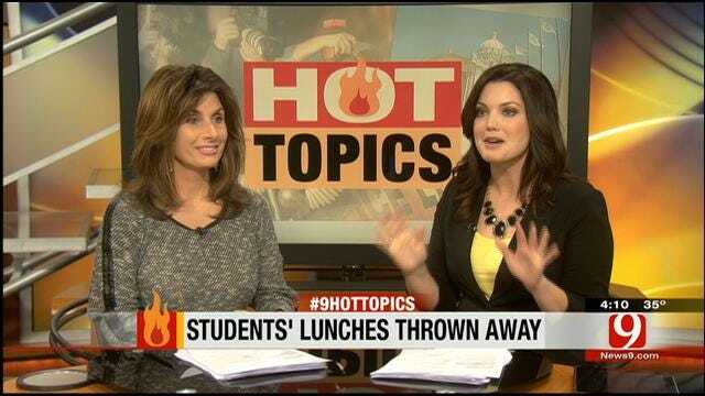 Hot Topics: Students' Lunches Thrown Away