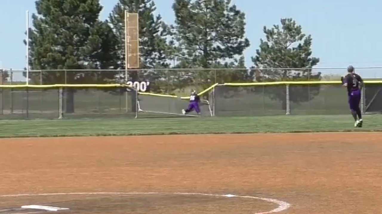 WATCH: Home Run Robbed By Fence Crashing Catch