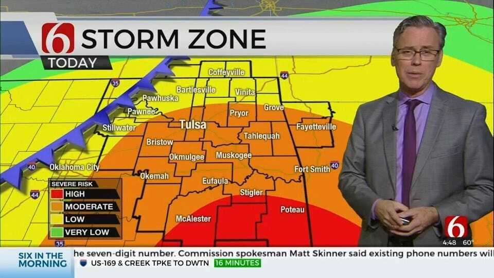 Friday Morning Forecast With Alan Crone