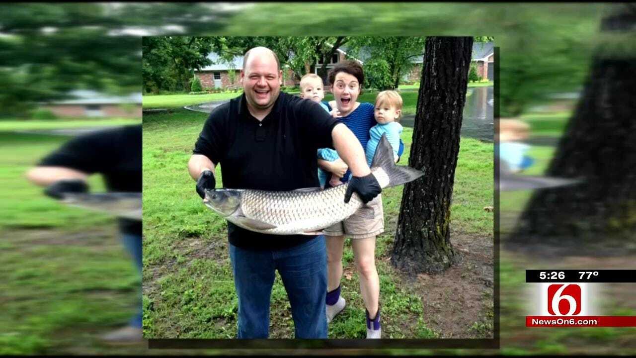 Flooding Leaves Big Surprise For Muskogee Family