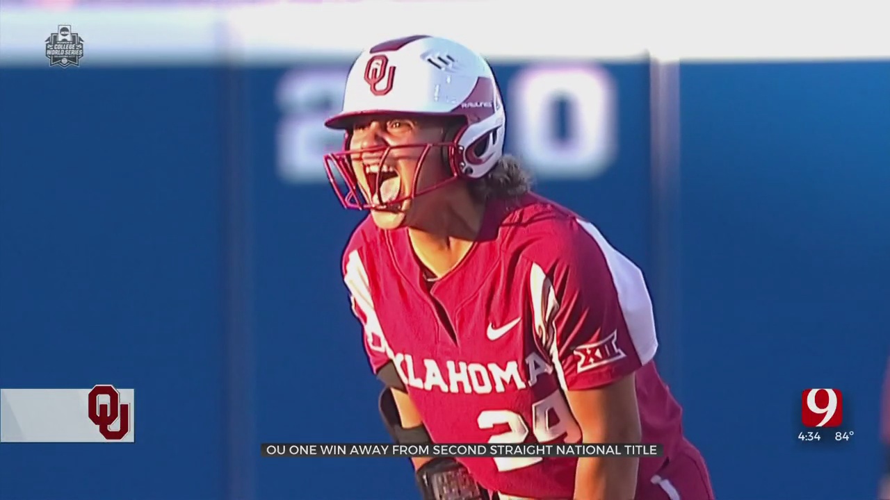 OU Softball Stands 1 Win Away From Back-To-Back National Titles 