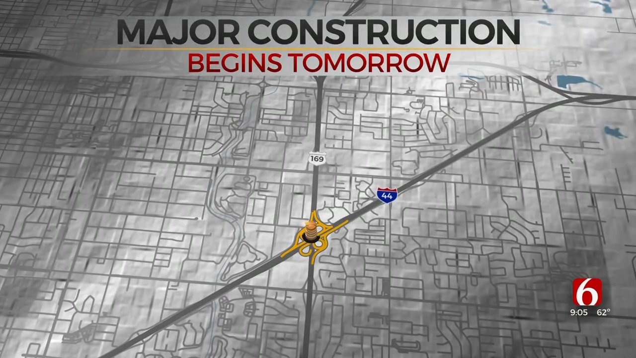 Major Construction Project Begins In Tulsa Monday