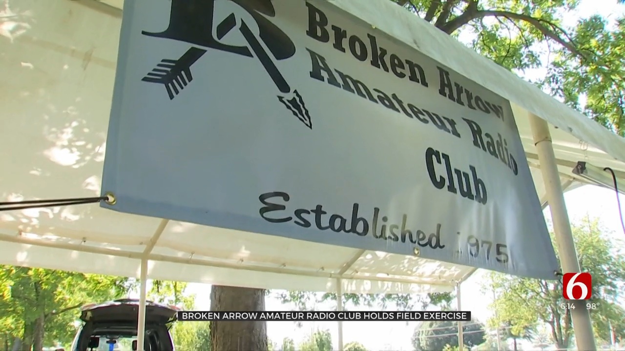 Broken Arrow Amateur Radio Club Holds Field Exercise