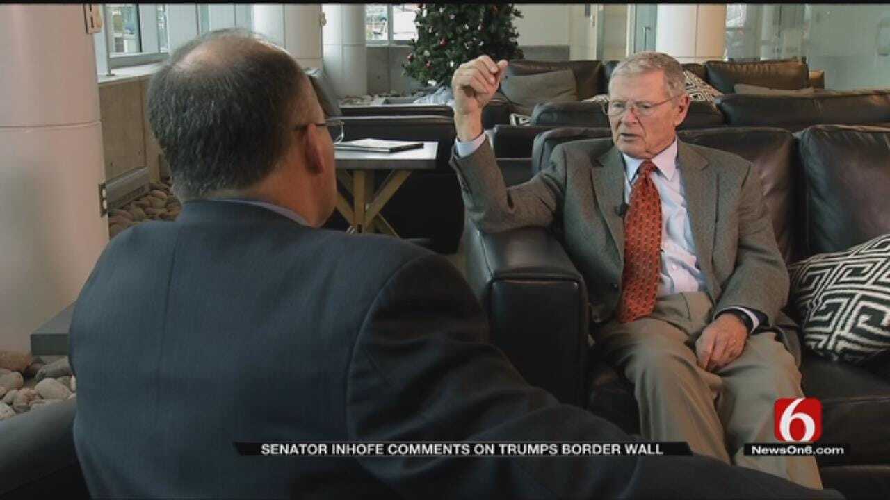 Senator Jim Inhofe Talks About Immigration, 'The Wall'