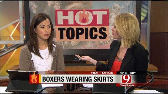 Hot Topics: Female Boxers Wear Skirts In Competition