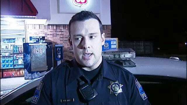 WEB EXTRA: Tulsa Police Officer Clay Hicks Talks About Robbery