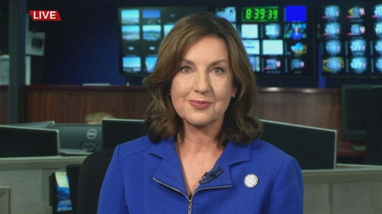 Watch: State Superintendent Joy Hofmeister Shares Reaction To Governor Nomination