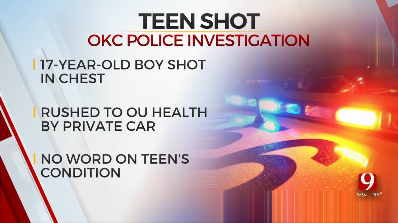 OCPD: 17-Year-Old In Stable Condition Following Shooting At Party, OU Med Crash