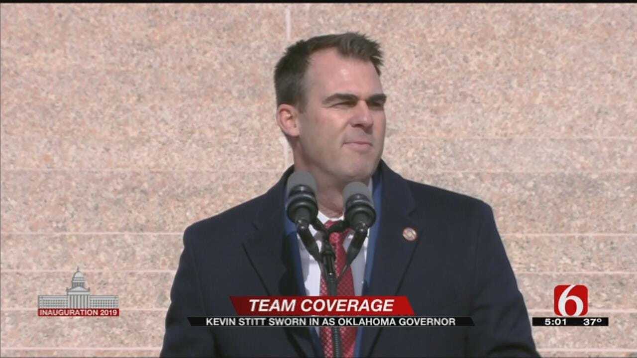 Newly-Elected Stitt Sees "Untapped Potential" In Oklahoma