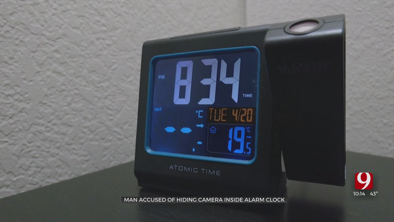 Norman Man Accused Of Placing Camera In Woman’s Bedroom Disguised As Alarm Clock