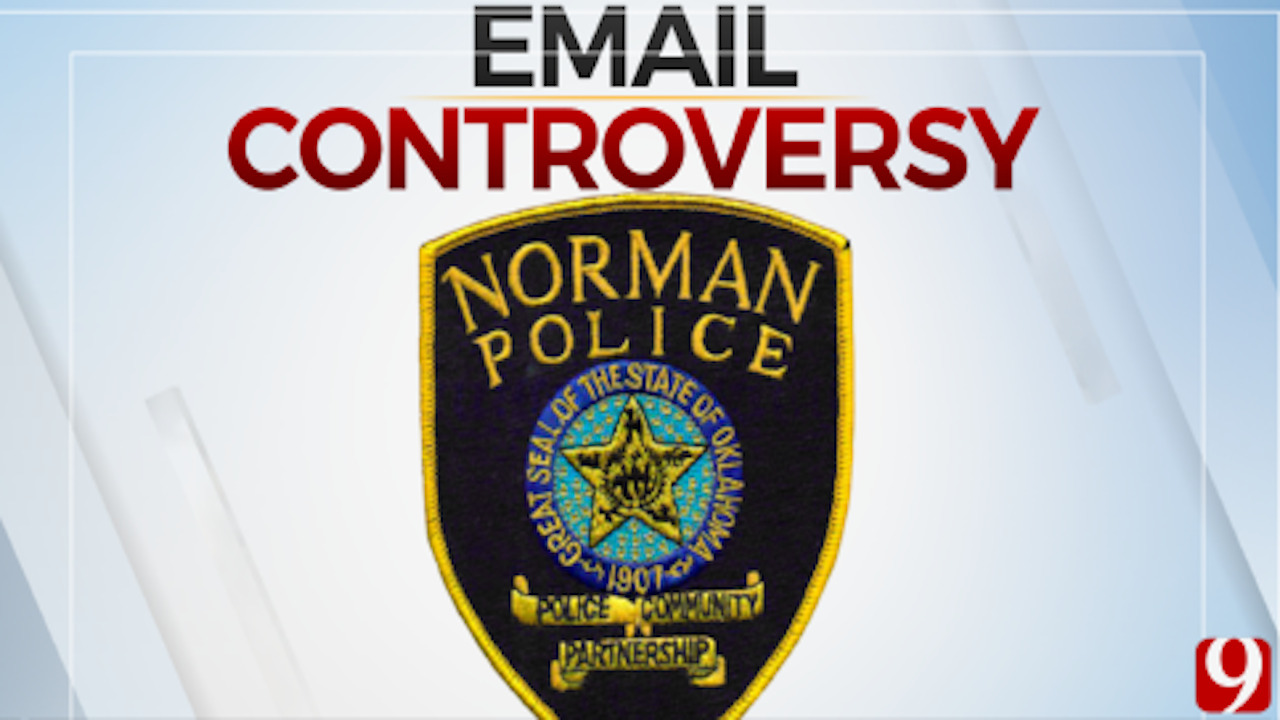 Norman Police Officer Under Internal Investigation After Controversial Email
