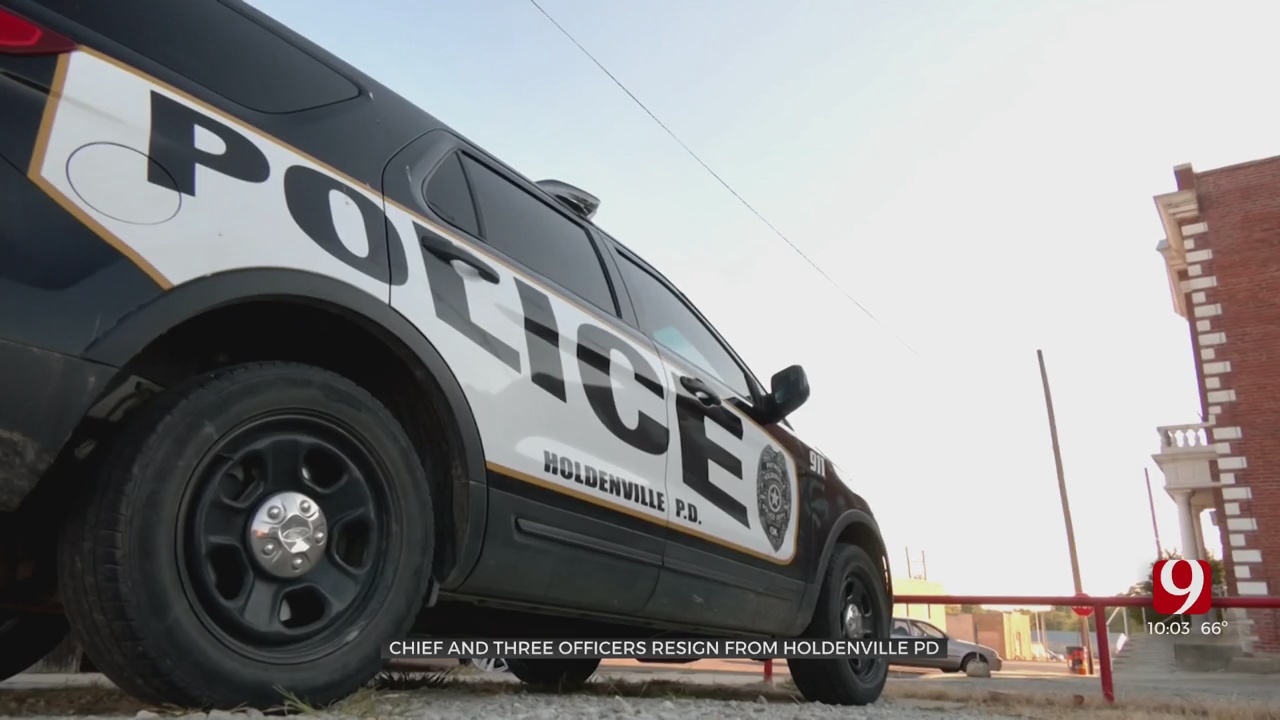 Holdenville Police Chief, 3 Officers Suddenly Resign; Sheriff’s Office, Tribal Police Help With Patrols 
