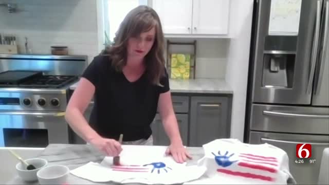 WATCH: Learn How To Make Festive 4th Of July T-Shirts