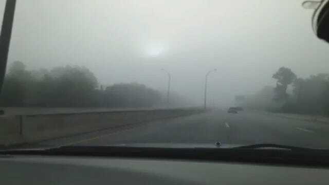 WEB EXTRA: Foggy Drive In Tulsa Town