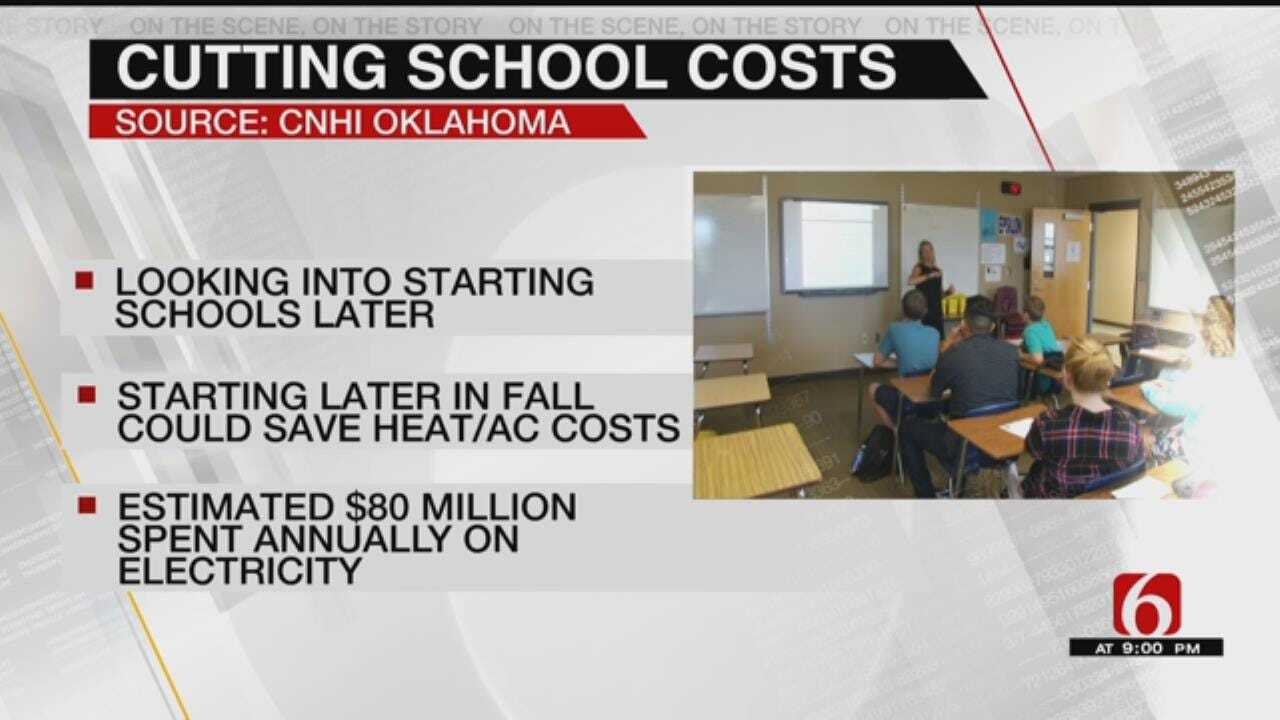 Oklahoma Lawmakers Consider Later Start To School Year To Save Money