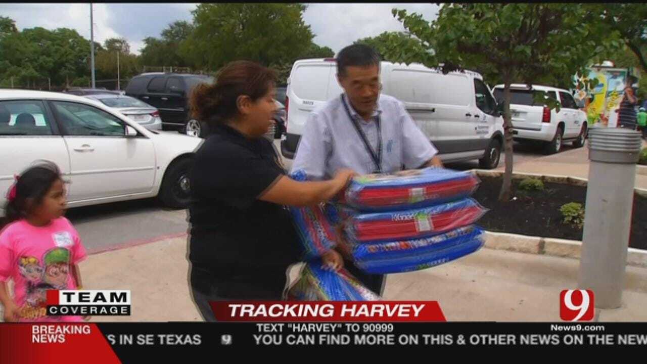 Grant: Dallas Gym Houses 300 Escaping Harvey