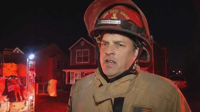 WEB EXTRA: Fire Captain Mike Burgess Talks About Duplex Fire