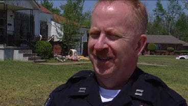 WEB EXTRA: Tulsa Police Captain Steve Odom Talks About Monday's Shooting