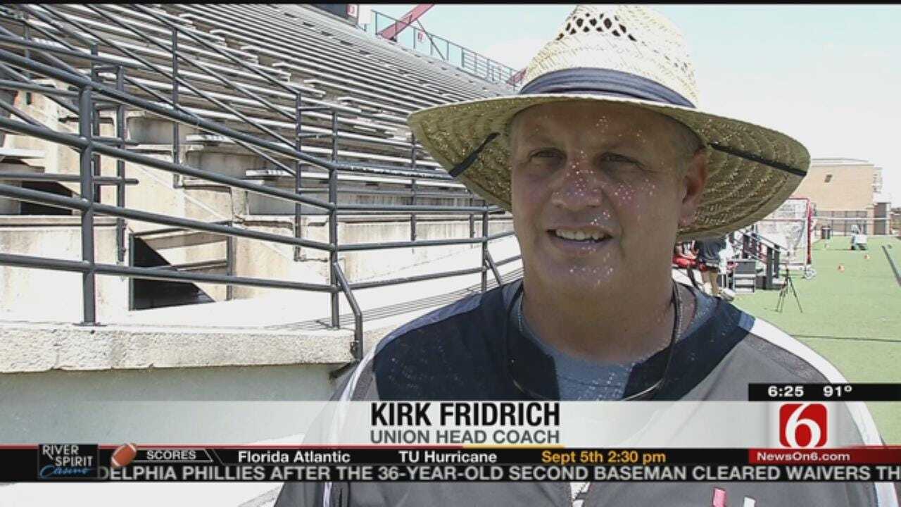 WEB EXTRA: Union Football Head Coach Kirk Fridrich Discusses Returning Players