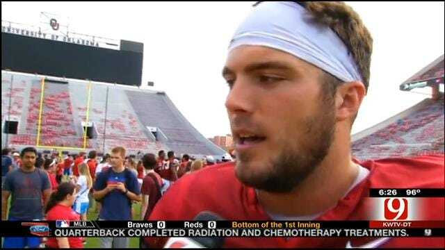 Talking With Blake Bell After OU Student Day