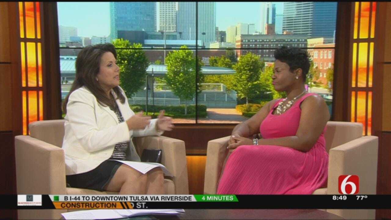 Nikia Hammonds-Blakely Talks About Sisters For A Cure Event In Tulsa