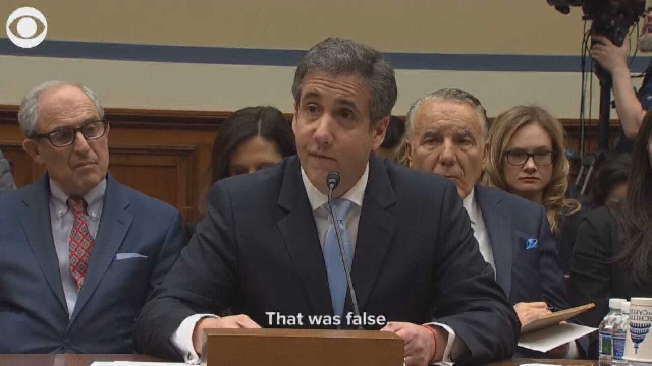 Cohen: 'I'm Here To Tell The Truth' After Lying To Congress