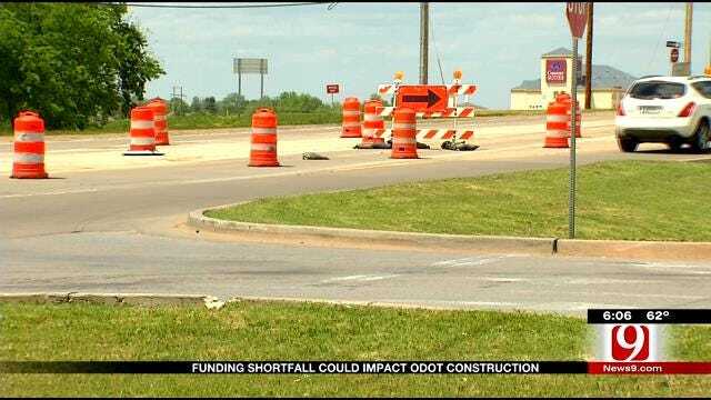 Shortfall Threatens Oklahoma Road Projects