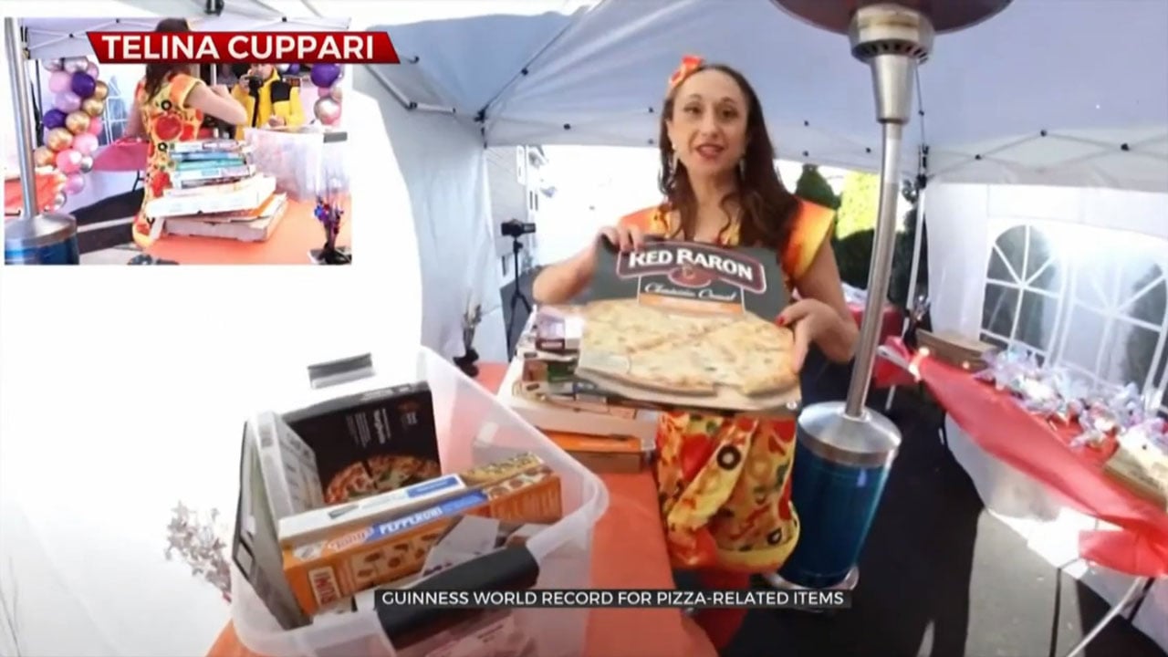 New Jersey Woman Awarded Guinness World Record For Largest Pizza-Related Collection