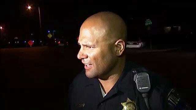 WEB EXTRA: Tulsa Police Sgt. Michael Brown Talks About Shots Fired Call