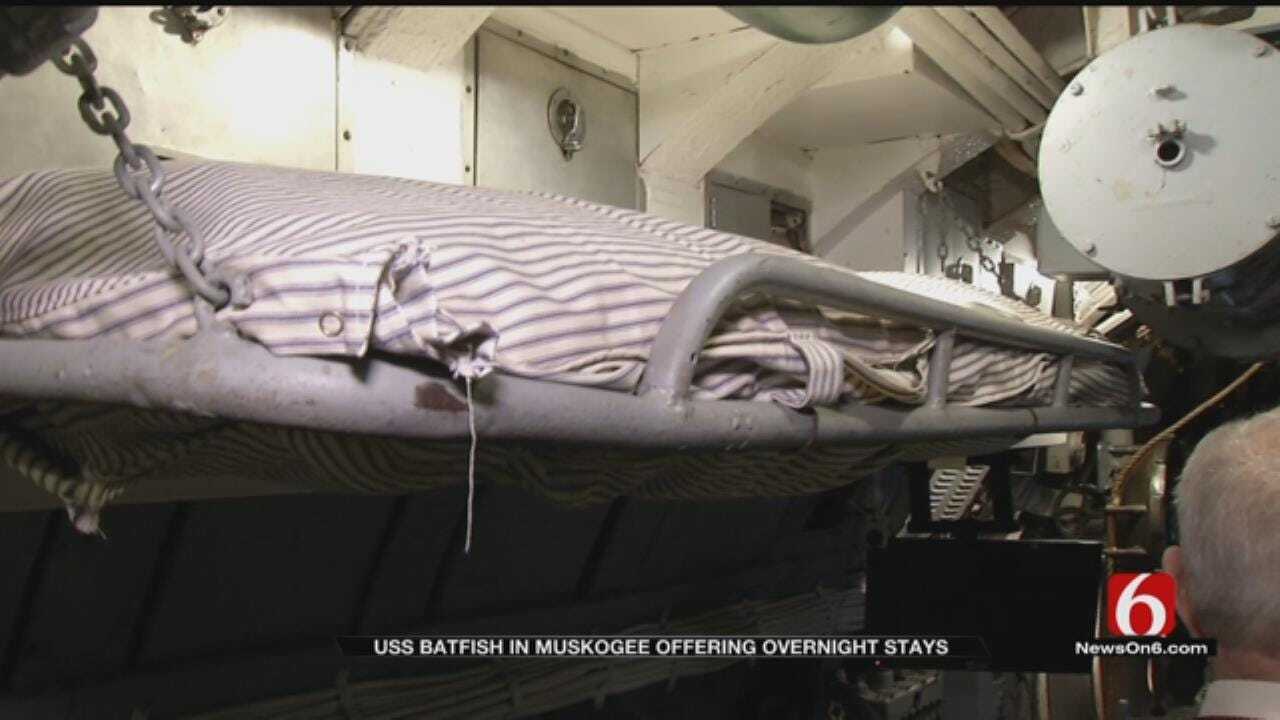 Green Country Submarine Hosts Overnight Guests