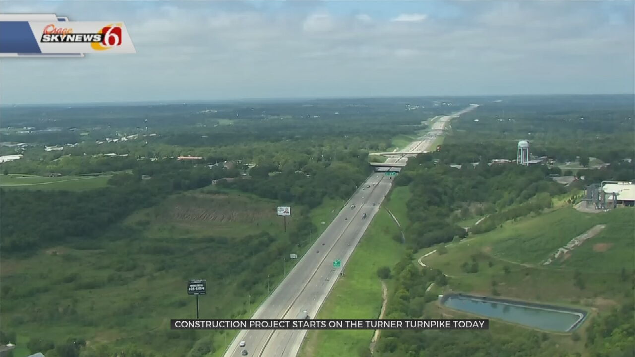 $45M Turner Turnpike Construction Project to Start Monday 