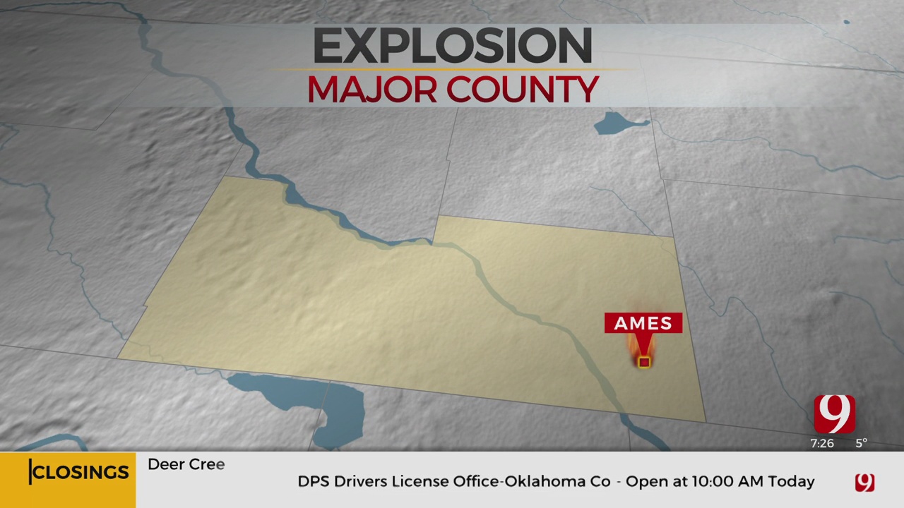 Fire Chief: Nobody Hurt After Pipeline Explosion In Major County
