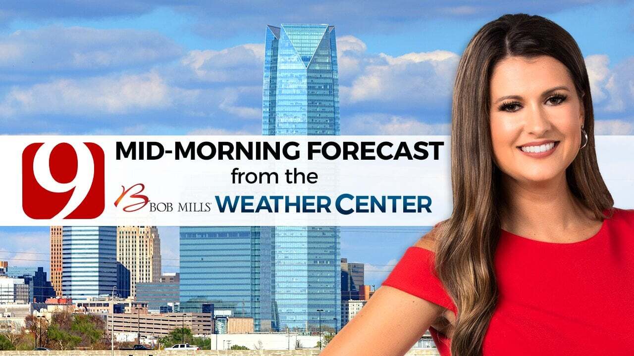 Monday Mid- Morning Forecast With Lacey Swope