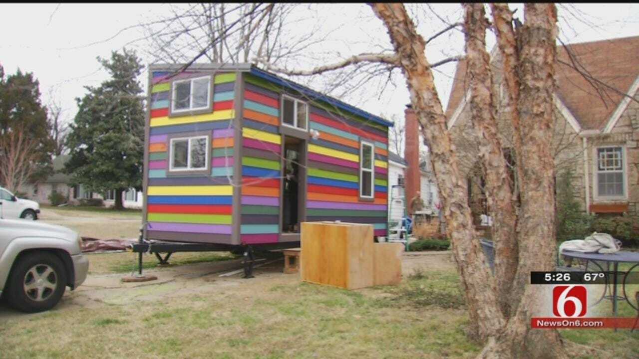 Tulsa Woman Excited To Move Into 'Tiny House'