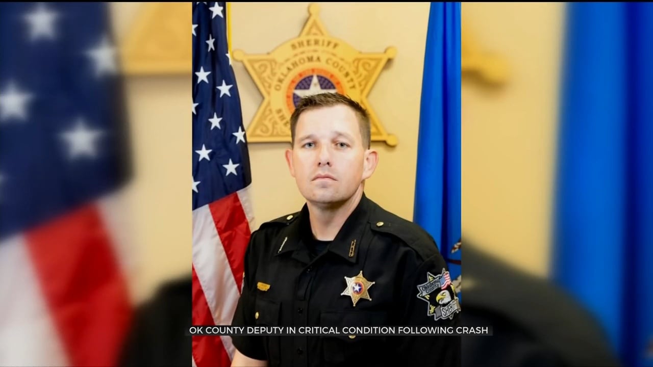 Oklahoma County Deputy In Critical Condition Following Crash 